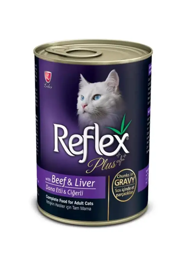 Reflex Kedi Konserve Biftek&Ciğer Chunks In Gravy 400 Gr - 1