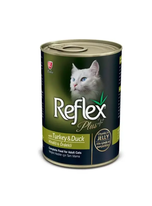 Reflex Kedi Konserve Hindi Chunks In Jelly 400 Gr - 1