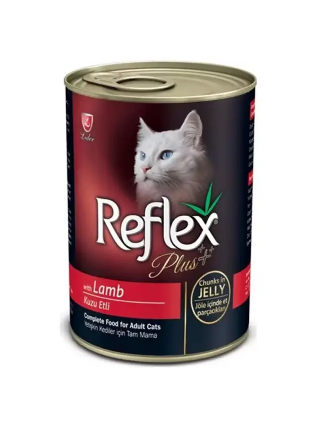 Reflex Kedi Konserve Kuzu Chunks In Jelly 400 Gr - 1
