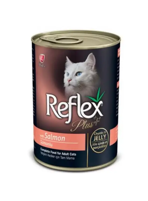 Reflex Kedi Konserve Somon Chunks In Jelly 400 Gr - 1