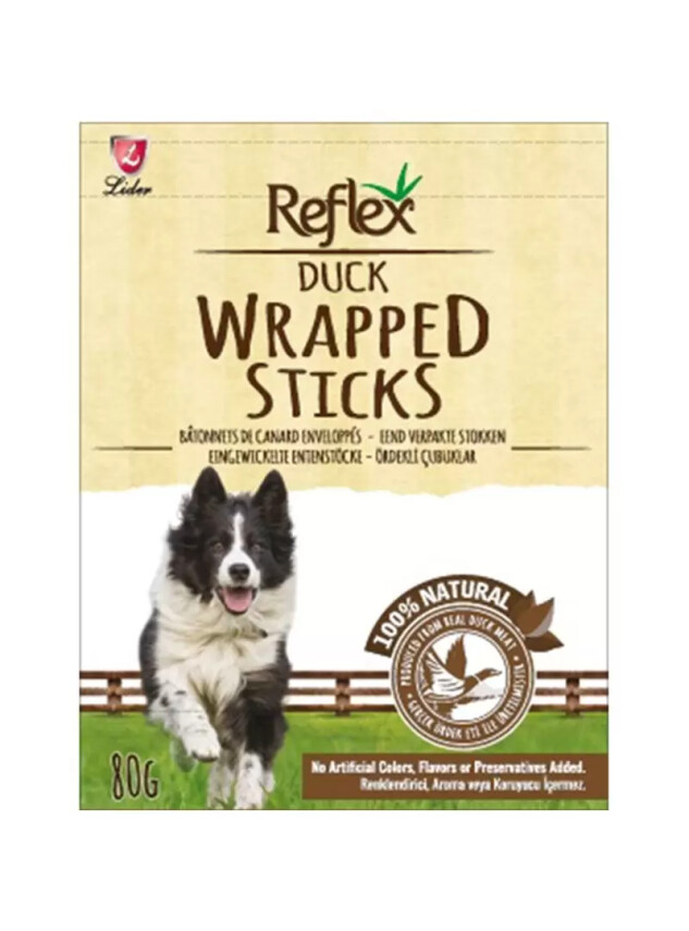 Reflex Köpek Ördek Parçalı Çubuk 80 Gr - Reflex