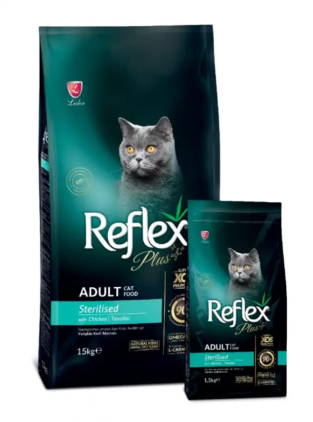 Reflex Plus Adult Cat Sterilised Chıcken 15 Kg - 1