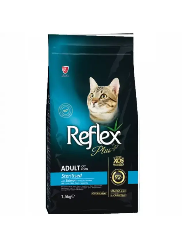 Reflex Plus Cat Sterilised Salmon 1,5 Kg - 1