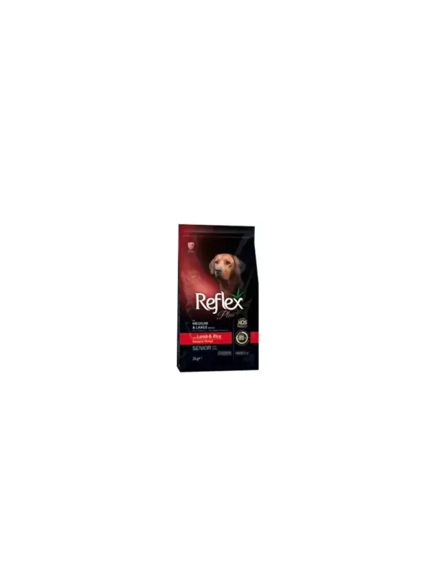 Reflex Plus Dog Medium & Large Senior 3 Kg Lamb - 1