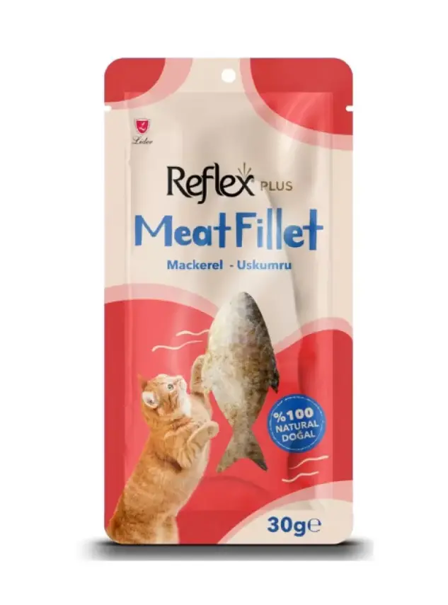 Reflex Plus Natural Uskumru Fileto Kedi Ödül Maması 30gr - 1