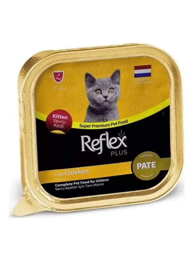 Reflex Plus Pate Tavuklu Yavru Kedi Maması 85 G - 1