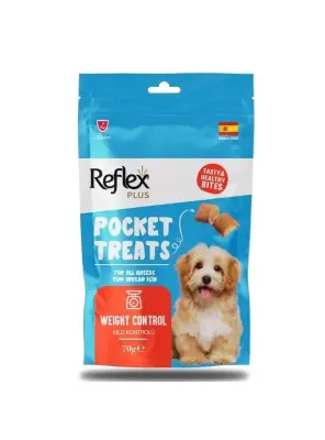 Reflex Plus Pocket Treats Kilo Kontrolü İçin Köpek Ödül Maması 70 Gr - Reflex