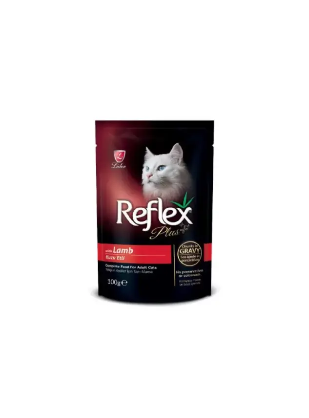 Reflex Plus Pouch Kuzu Etli & Sos 100 Gr - 1
