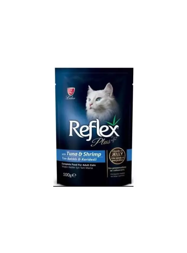 Reflex Plus Pouch Ton & Karides Jelly 100 Gr - 1