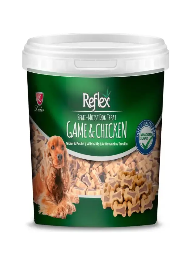 Reflex Semi-Moist Av Hayvanı&Tavuk Ödül Maması 500 Gr - 1