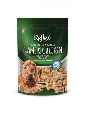 Reflex Semi-Moist Köpek Ödülü Av Hayvanı & Tavuk 150 Gr - Reflex