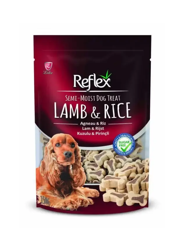 Reflex Semi-Moist Köpek Ödülü Kuzu Etli 150 Gr - 1