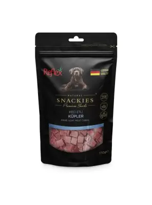 Reflex Snackıes Keçi Etli Küpler 170 G - Reflex