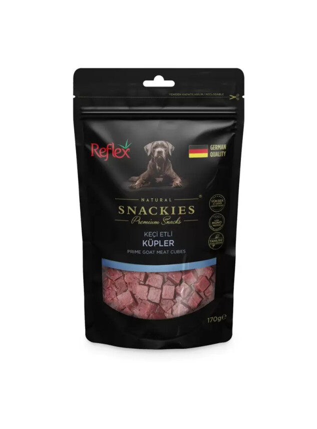 Reflex Snackıes Keçi Etli Küpler 170 G - Reflex
