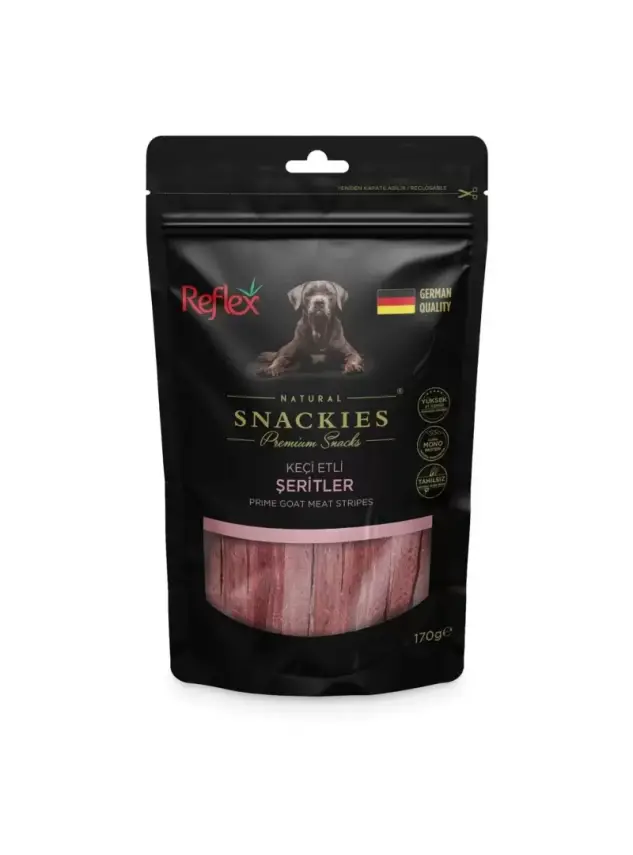Reflex Snackıes Keçi Etli Şeritler 170 G - 1