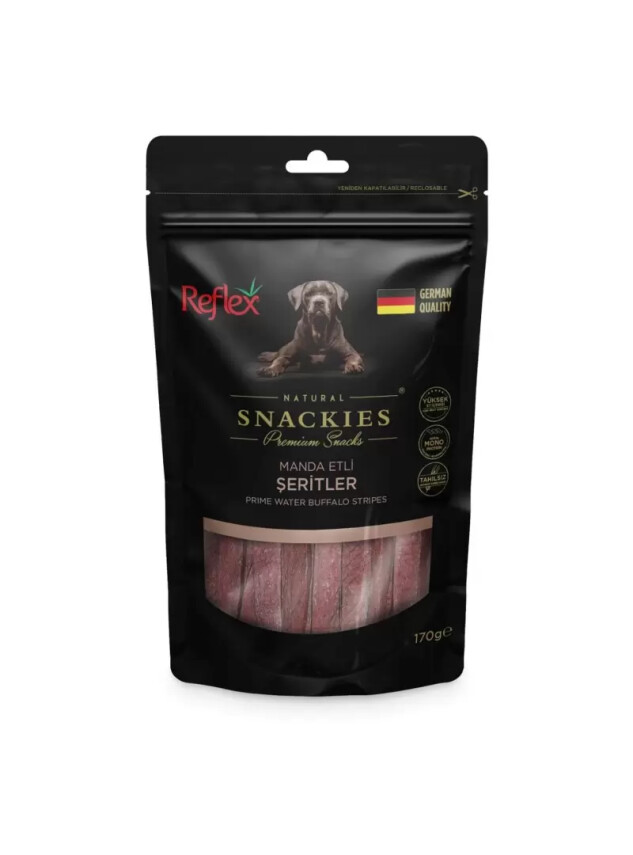 Reflex Snackıes Manda Etli Şeritler 170 G - Reflex
