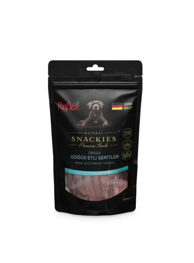 Reflex Snackıes Ördek Göğüs Etli Şeritler 90 G - 1