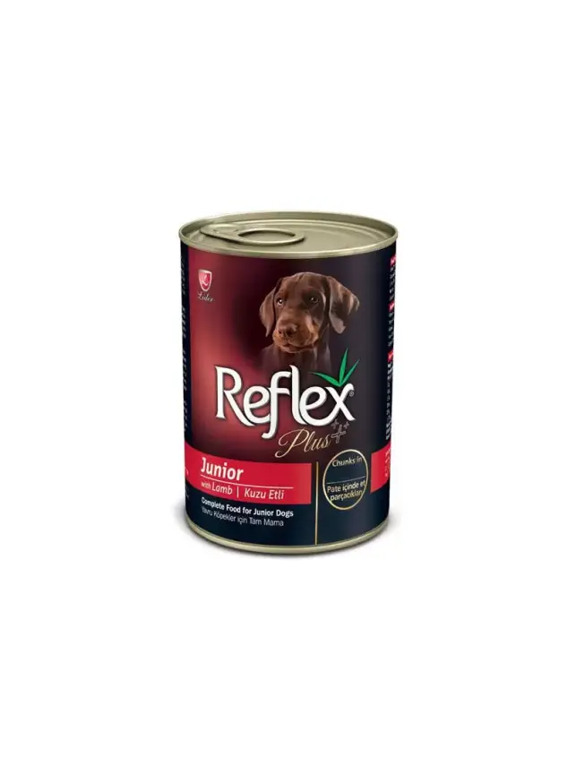 Reflex Yavru Köpek Konserve Kuzu Chunks In Jelly 400 Gr - 1