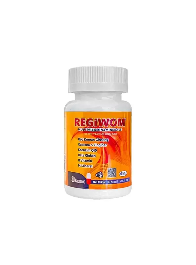OUTLET - Regiwom Multivitamin & Mineral 30 Kapsül - 1