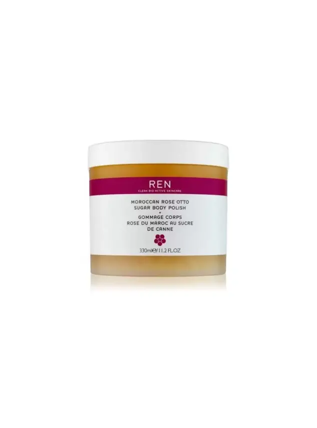REN Moroccan Rose Otto Sugar Body Polish 330ml - 1