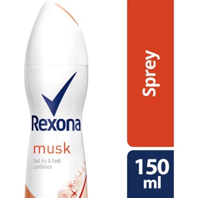 Rexona Bayan Deodorant Musk 150 ml - Yeni - Rexona