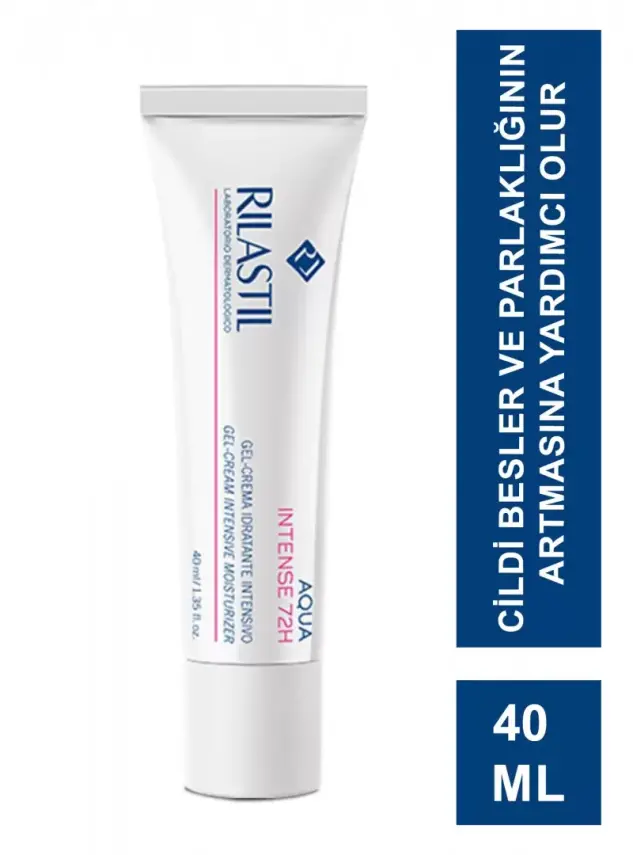 Rilastil Aqua Intense 72H Gel Cream Nemlendirici Jel Krem 40 ml - 1