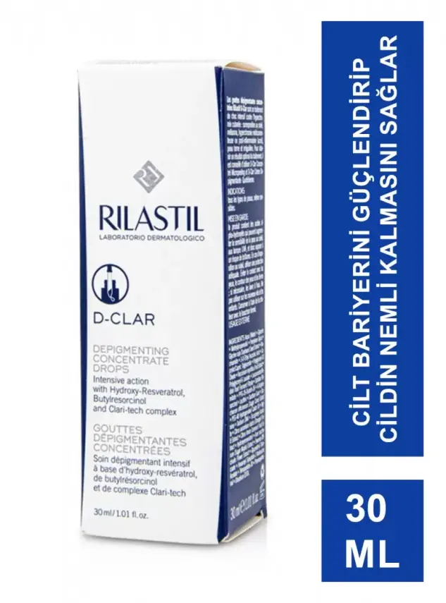 Rilastil D-Clar Depigmenting Concentre Drops Leke Karşıtı Serum 30 ml - 1