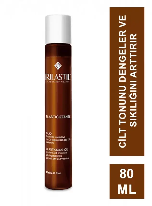 Rilastil Elasticizing Oil Elastikiyet Artırıcı Yağ 80 ml - 1