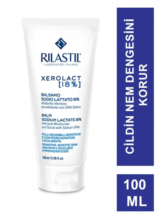 Rilastil Xerolact 18% Balm Nemlendirici Emülsiyon 100 ml - 1