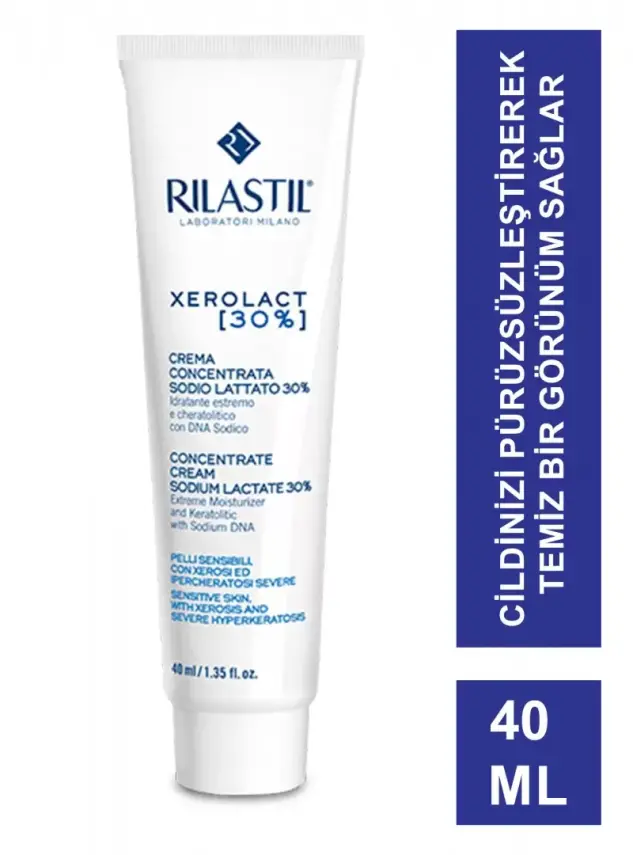 Rilastil Xerolact 30% Concentrate Cream Nemlendirici 40 ml - 1
