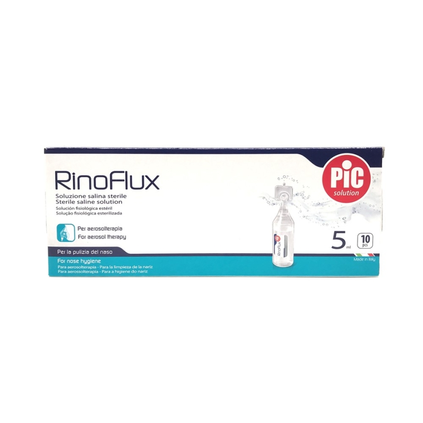 Rinoflux Steril Serum Fizyolojik Damla 10 Flakon - 1