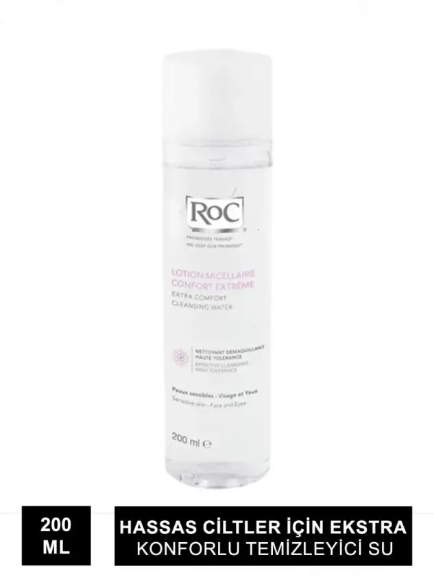 Roc Extra Comfort Cleansing Water 200ml - 1