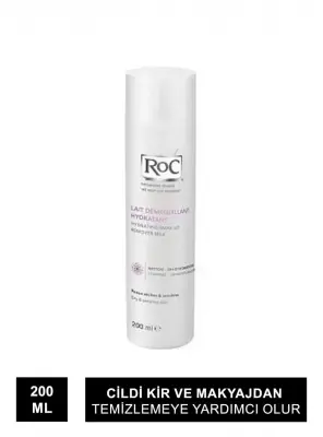 Roc Hydrating Make Up Remover Milk 200ml - 1
