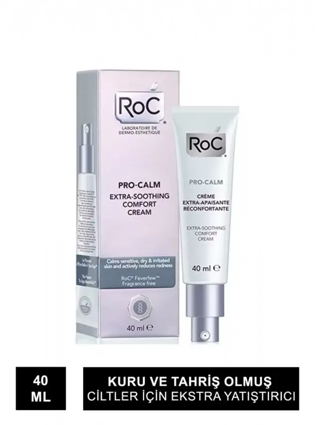 RoC Pro-Calm Extra Soothing Comfort Cream - Ekstra Yatıştırıcı Bakım Kremi 40 ml - 1