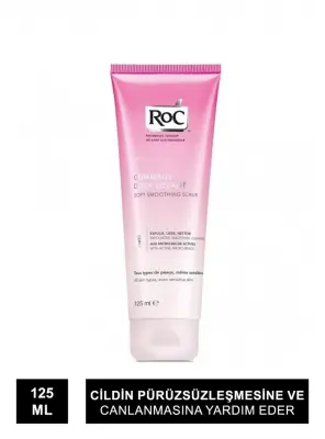 Roc Soft Smoothing Facial Scrub 125ml - 1