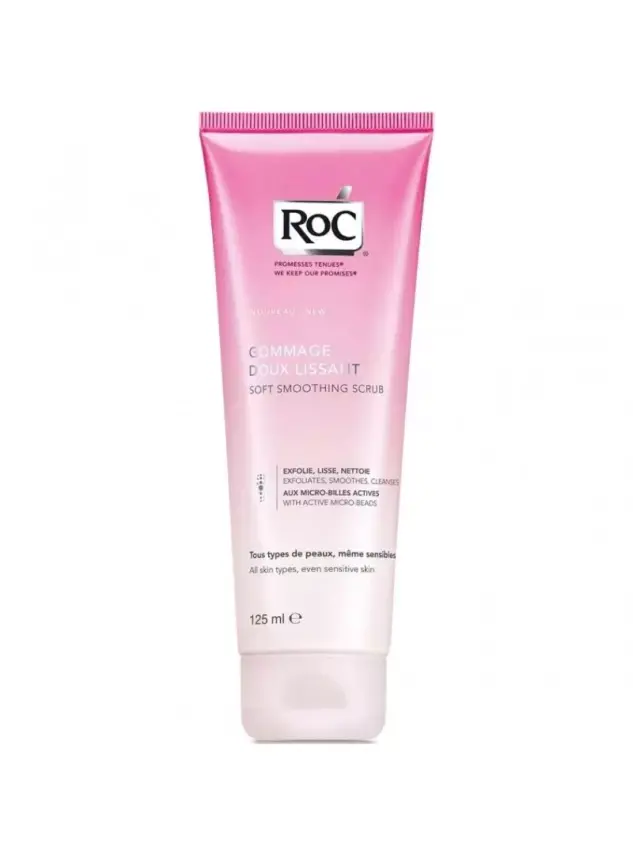 Roc Soft Smoothing Facial Scrub 125ml - 2