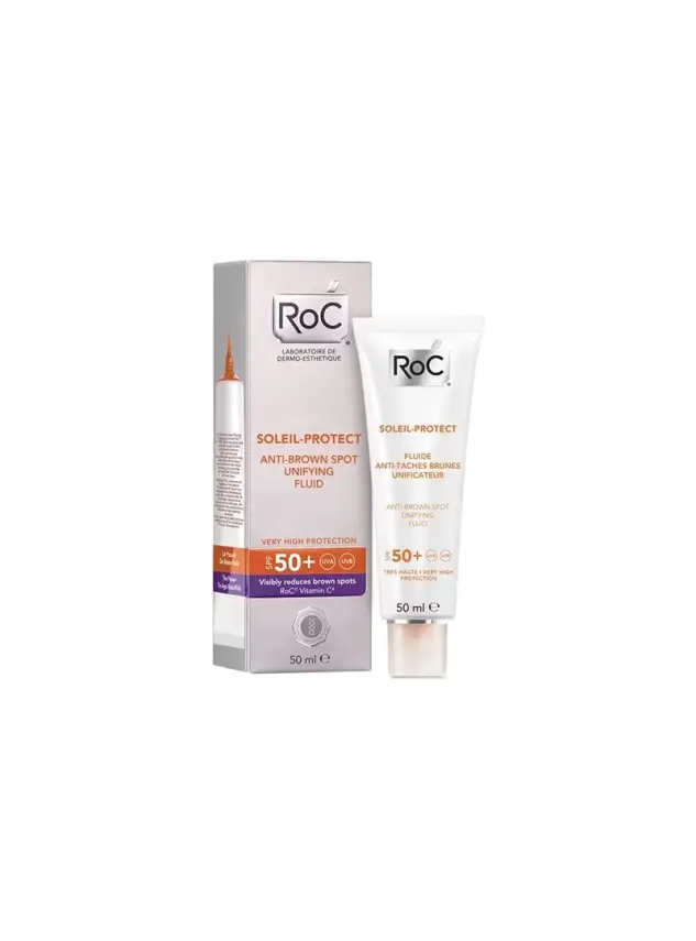 Roc Soleil Protexion Kahverengi Leke Karşıtı Nemlendirici Güneş Koruyucu Yüz Kremi SPF 50+ - 2
