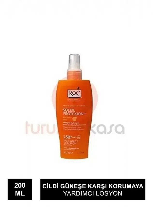 ROC Soleil Protexion Kids + SPF 50 Nemlendirici Vücut Spreyi 200 ml - 1