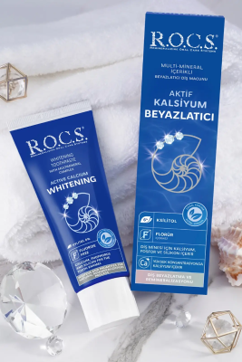 Rocs Aktif Kalsiyum Beyazlatıcı Diş Macunu 75 ml - 3