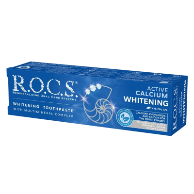 Rocs Aktif Kalsiyum Beyazlatıcı Diş Macunu 75 ml - 2