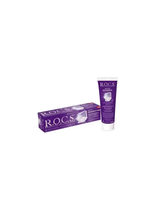Rocs Aktif Magnezyum Diş Macunu 75 ml - 1