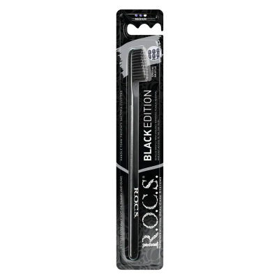 ROCS Black Edition Diş Fırçası Medium - 1