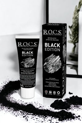 Rocs Black Edition Diş Macunu 60 ml - 3