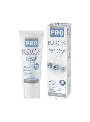 Rocs Brackets & Ortho Pro Özel Diş Macunu 60ml - ROCS