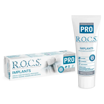 Rocs İmplants Diş Macunu 60 ml - 1