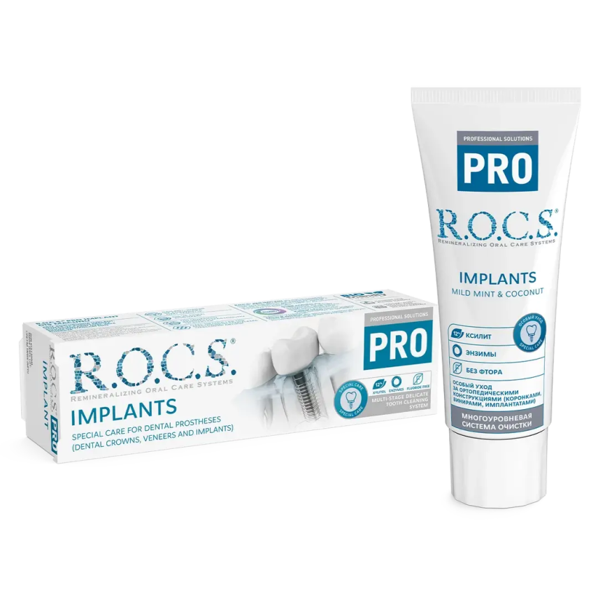 Rocs İmplants Diş Macunu 60 ml - 1