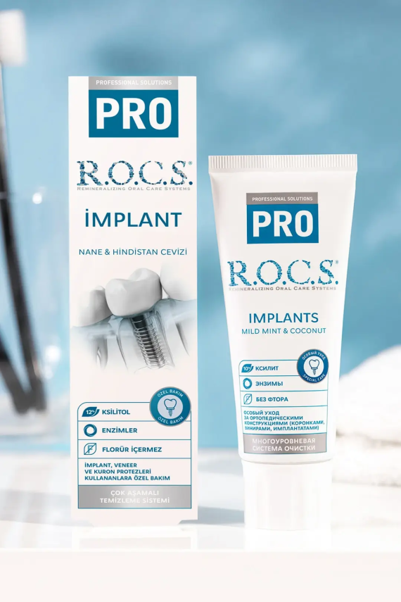 Rocs İmplants Diş Macunu 60 ml - 3