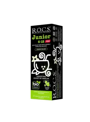 Rocs Junior 6-12 Hindistan Cevizi ve Vanilya Özlü Diş Macunu 60 ml - 2