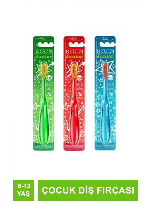 Rocs Junior 6-12 Yaş Çocuk Diş Fırçası - ROCS