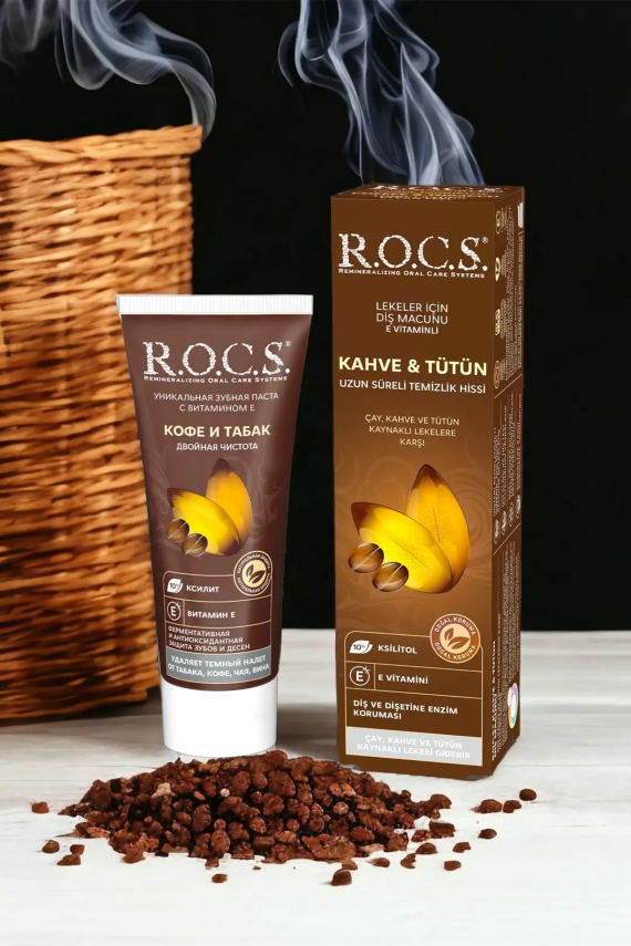 ROCS Kahve & Tütün Lekelere Karşı Diş Macunu - 3
